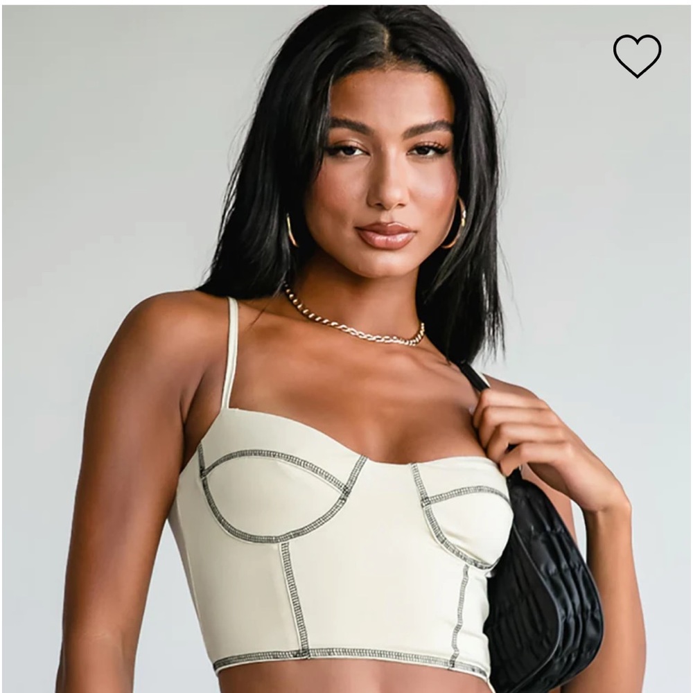 Size 6 crop top , good condition